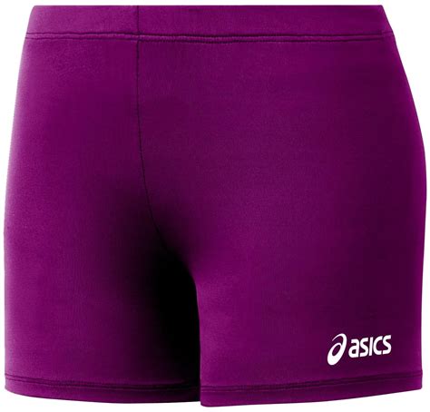 Asics Womens 4” Court Short Volleyball Shorts Cardinal Xs