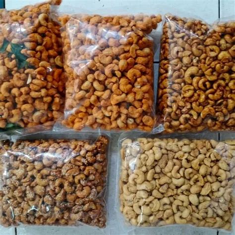 Kacang Mete 5 Rasa Toples Mede Super 5 Varian Rasa 500 Gr Kacang