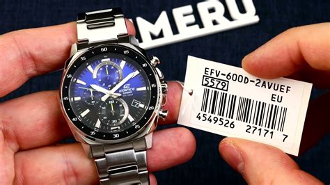 Casio Edifice Efv D Avuef Youtube