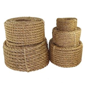 T W Evans Cordage In X Ft Manila Rope The Home Depot