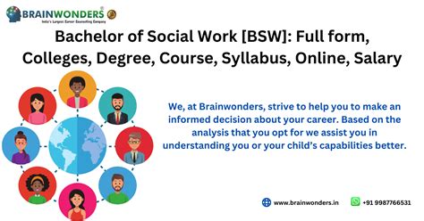 Bachelor Of Social Work BSW Full Form Colleges Degree Course