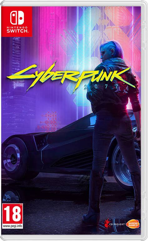 Cyberpunk 2077 Switch Cover Europian Spine By Nintendodigital On