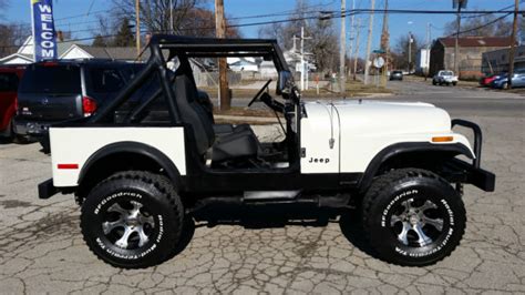 Seller Of Classic Cars 1979 Jeep Cj Whiteblack