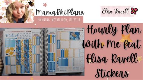 CHATTY HOURLY PLAN WITH ME ERIN CONDREN LIFE PLANNER FEAT