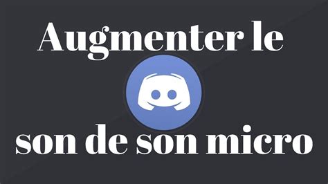 Tuto Augmenter Le Son De Son Micro Pour Skype Discord Teamspeak YouTube