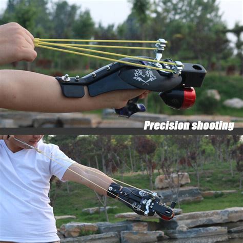 Pro Hunting Fishing Slingshot Heavy Duty High Velocity Catapult Laser