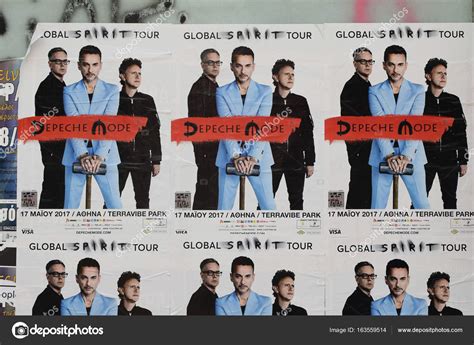 Depeche mode concert posters – Stock Editorial Photo © sirylok #163559514