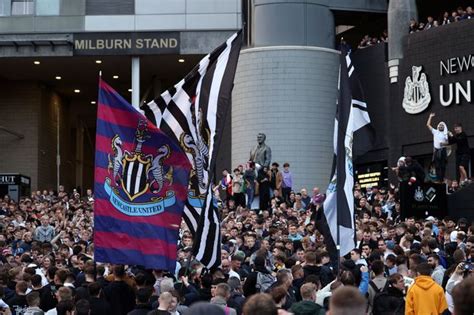 Moment Local Hero Plays At St James Park As Wor Flags Prepare For