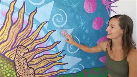 Custom Mural By Visionary Artist Adelaide Marcus Youtube