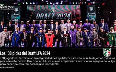 Los Picks Del Draft Lfa Noticiario De Tijuana