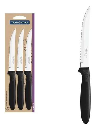 Cuchillo Asado Ipanema Negro X Tramontina Mercadolibre