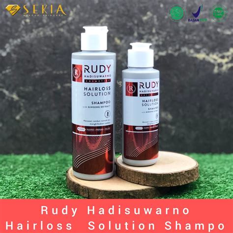 Jual NEW Rudy Hadisuwarno Hairloss Solution Shampoo Rudy Shampo