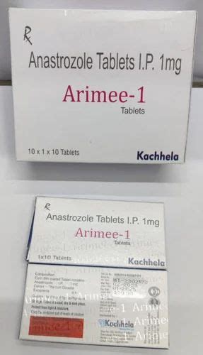 Anastrozole Tablets Mg At Rs Stripe Anastrozole Tablets In