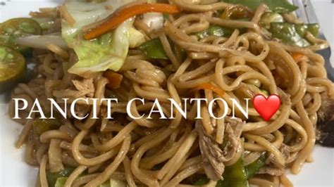 Pancit Canton How To Cook Pancit Canton Pancitcantonrecipe Youtube