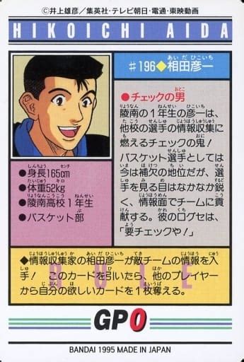 駿河屋 196 ノーマル ： 相田彦一（アニメ・ゲーム）