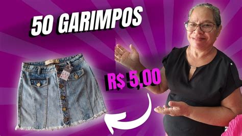 50 garimpos a R 5 00 cada venha garimpar Brechó da Luiza YouTube