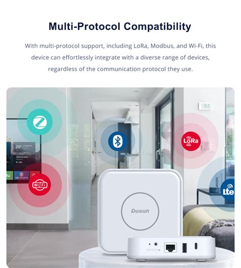 Dusun Smart Iot Zigbee Wifi Edge Computing Gateway Thingsboard Gateway