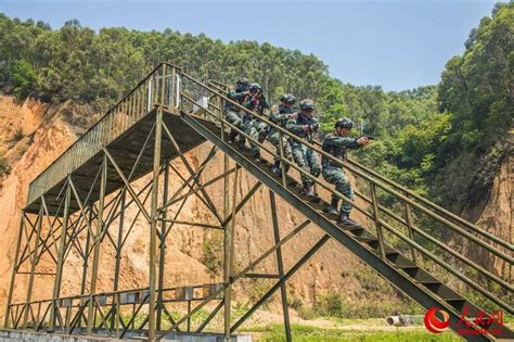 廣西來賓：武警特戰隊員掀起春季練兵熱潮【8】 軍事 人民網