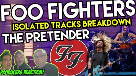 Foo Fighters The Pretender ISOLATED TRACKS REACTION ANALYSIS