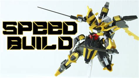 Gundam Speed Build Hg 1144 Schwarzritter Gundam Build Fighters