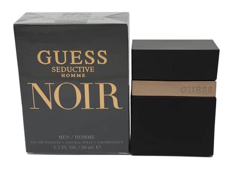 Guess Seductive Homme Noir 1 7 Oz 50 Ml EDT Spray For Men Walmart