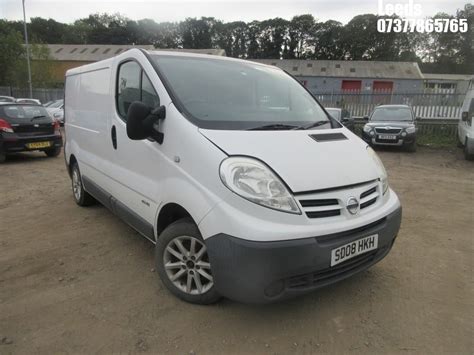 John Pye Vehicle Auctions Location Leeds 2008 NISSAN PRIMASTAR DCI