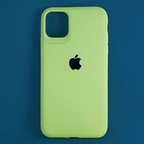 Light Green Bumper Silicone Case for Apple iphone 11 – The Hatke