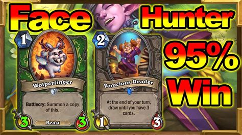 Face Hunter 95 WinRate After Nerfs Best Hunter Deck Scholomance