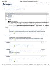 Review Test Submission Unit Vii Assessment Osh Pdf