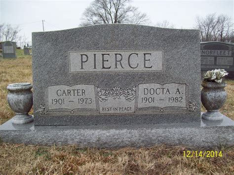 Docta Alma Tarter Pierce Memorial Find A Grave