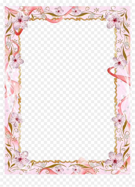 Border Frame Design High Resolution Hd Png Download Vhv