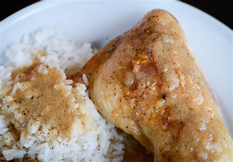 Broiled Chicken with Rice and Gravy - VeryVera