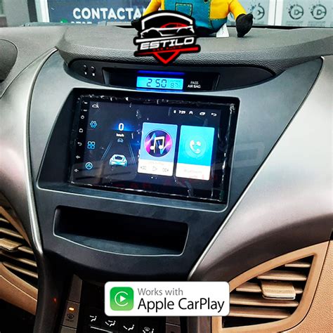 Auto Radio Android Apple CarPlay IPS 7 Black Hawk Estilo Car Audio