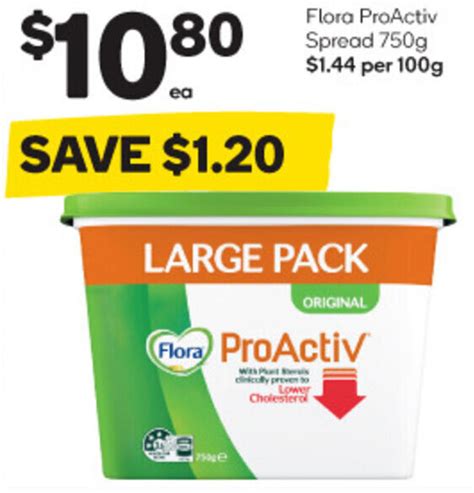 Flora Proactiv Spread G Offer At Woolworths