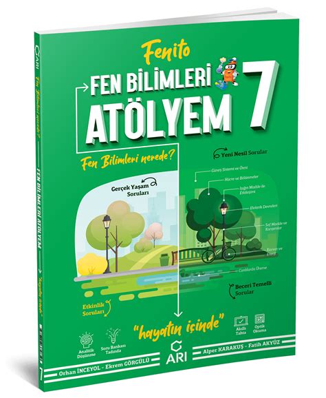 Fenito Fen Bilimleri Atölyem 7 Sınıf Arı Yayın Arı Yayıncılık Arı