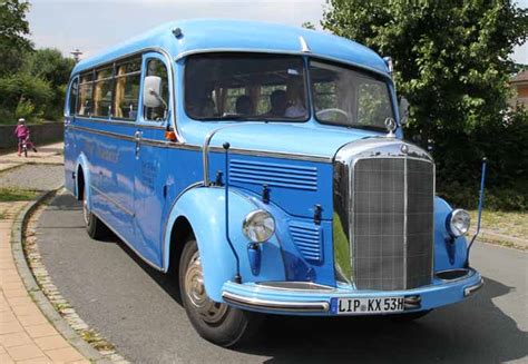 Der Mercedes Benz O Ein Echter Oldtimer Omnibus