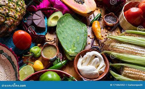 Mexican food: ingredients stock photo. Image of avocado - 171062352