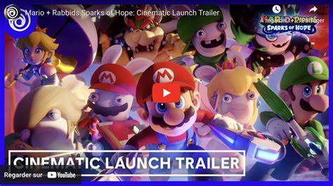 Vidéo Mario The Lapins Crétins Sparks of Hope Trailer de