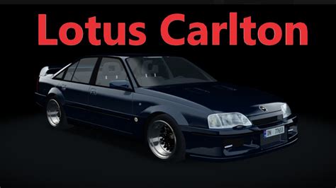 Lotus Carlton Video Assetto Corsa Youtube