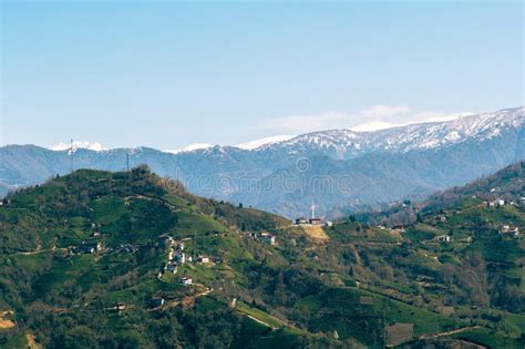 Mountain Green Landscape Of The Black Sea Region Of Turkey Karadeniz In