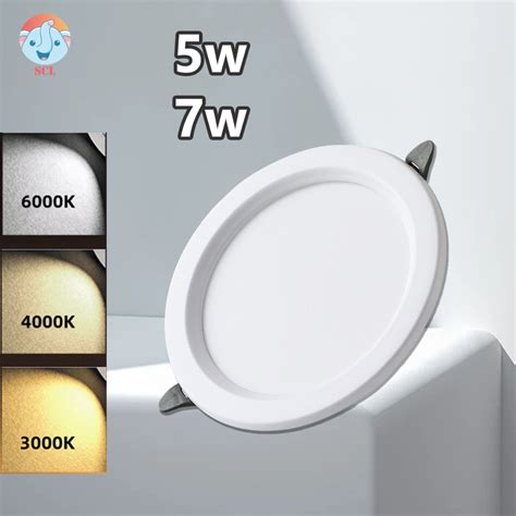 Led Ultrathin Downlight Recessed Pin Lights Panel Ceiling Light