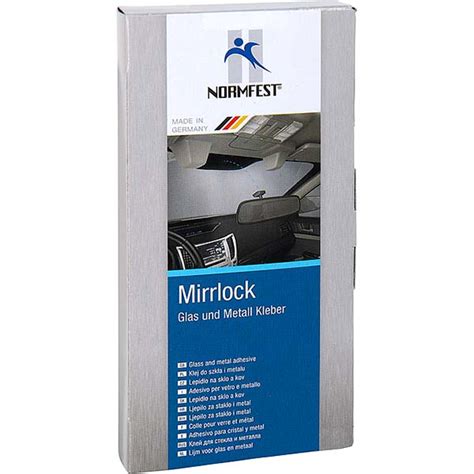 Glass To Metal Adhesive Mirrlock 5 Per Pack Autofast