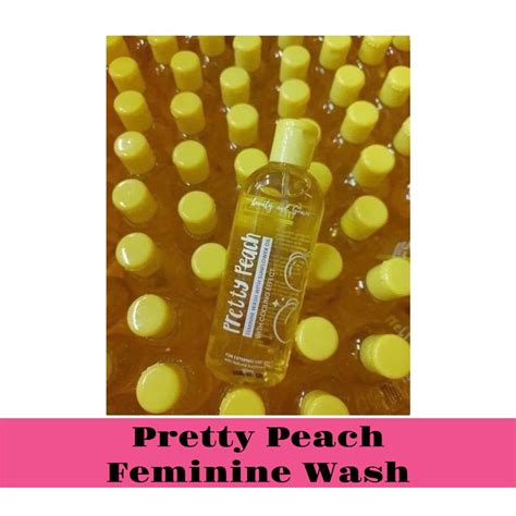 Pretty Peach Feminine Wash With Sunflower Oil 150ml Shopee Philippines