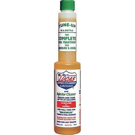 Lucas Oil 10923 Upper Cylinder Lubricant Fuel Treatment & Injector ...