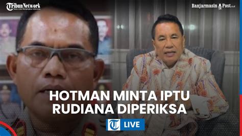 Hotman Paris Minta Iptu Rudiana Ayah Eky Diperiksa Polda Jabar Seperti