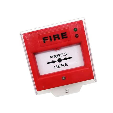 Resettable Fire Call Point With Led Fa Anssin Electric