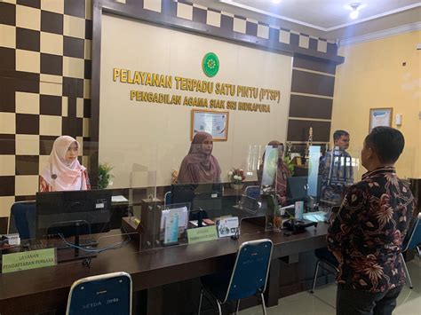 Briefing Ptsp Oleh Panitera Muda Hukum Pengadilan Agama Siak Sri