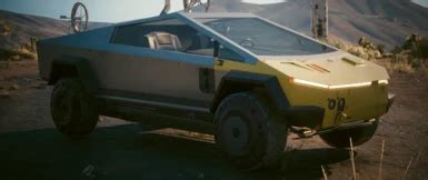 Tesla UAROG Cybertruck At Cyberpunk 2077 Nexus Mods And Community