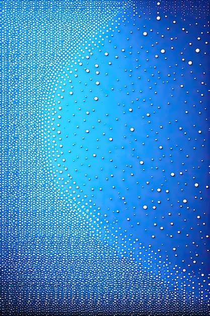 Premium AI Image Blue Dots Background