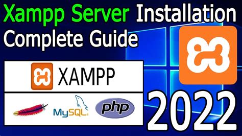 How To Install Xampp Server On Windows Update Run Php